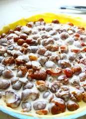 tarte crue aux prunes mirabelles