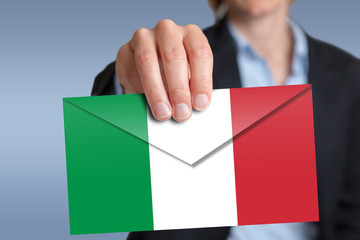 Obraz premium letter from italy