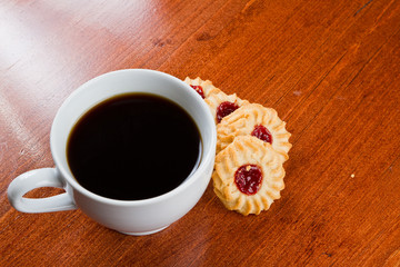 coffee and cookies