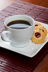 coffee and cookies