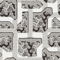 Seamless patterned texture