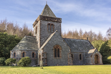 Fototapeta na wymiar Budynek, Kościół, Southwick kościół parafialny, Dumfries i Galloway