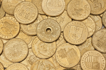 Polish zloty coins