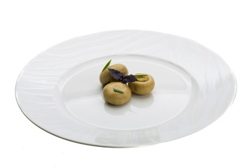 Ripe fresh Champignon