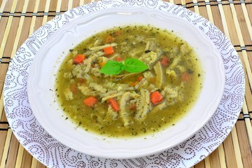 flaki wołowe w rosole