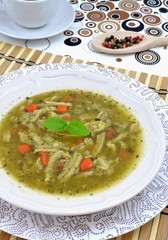 flaki wołowe w rosole