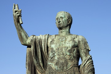 Fototapeta na wymiar Pomnik cesarza Nerwy w Rzymie, Włochy