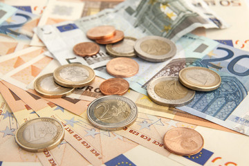 Argent et Euros