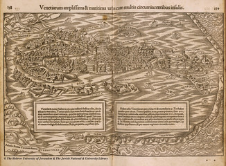 Venice old map