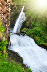 Waterfall of Cavalese,Val di Fiemme,Italy