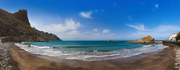 Fototapeta na wymiar Plaża w Tenerife - Canary Hiszpania
