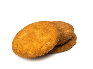 Fototapeta na wymiar grain biscuits isolated