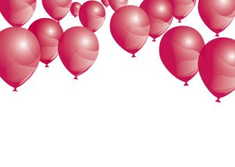 Liebe, Ballons, Himmel, Party, Fest, Geburtstag
