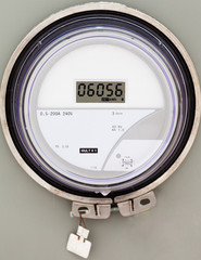 Smart grid residential digital power supply meter