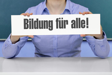 Bildung f&uuml;r alle