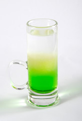 three-layered cocktail