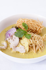 khao soi , curry noodles , thai food