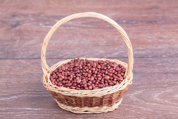 red soybeans