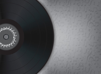 Vinyl Music Background