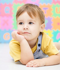 Portrait of a little boy