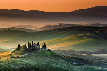 Fotobehang Toscana, Paesaggio © ronnybas