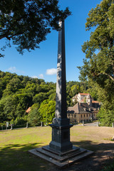 Obelisk in Mägdesprung Harzgerode