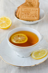 Tea with lemon