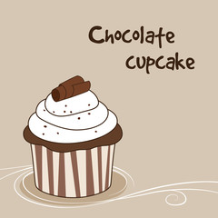 Chocolate cupcake