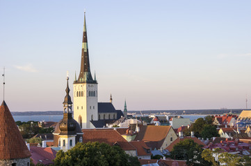 Obraz premium Tallinn - Capital City of Estonia