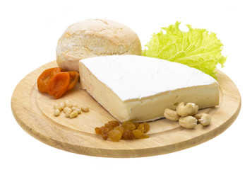 piece of Brie cheese