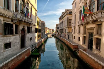 Wall murals Channel Narrow Canal