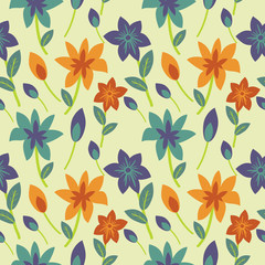Seamless floral pattern