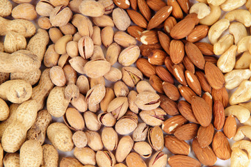 assortment of tasty nuts