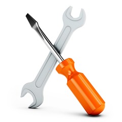 3d screwdriver and wrench tools