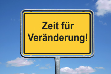Zeit für Veränderung