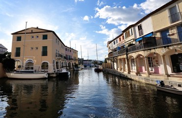 Obraz premium port Grimaud