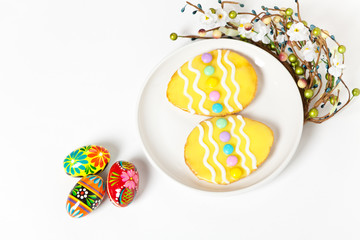 Decorated Easter Sugar Cookies
