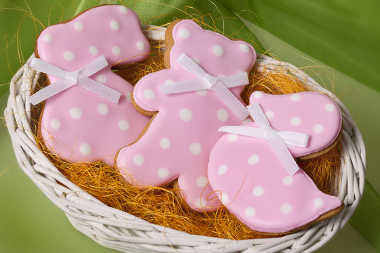 Easter traditional Gingerbread cookies
