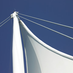 Fototapeta premium Sails and blue sky