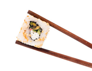 Sushi Sushi in chopsticks