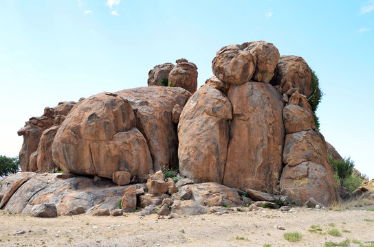 FelsenLandschaft in Namibia