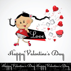Happy Valentine's Day love smile