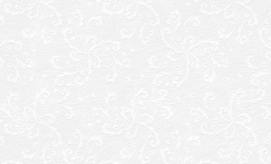 White floral background