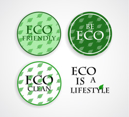 Vector ECO stamps