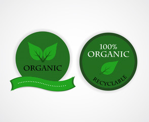 Organic vector stamps