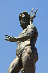 Fountain of Neptune. Bologna. Emilia-Romagna. Italy.