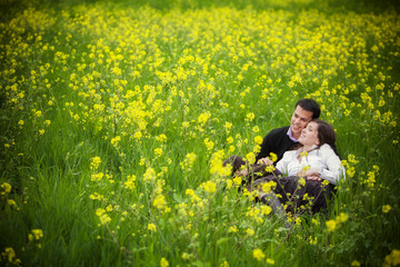 Couple in nature