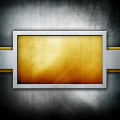 metallic template background
