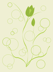 abstract floral background