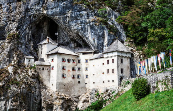 Predjama Castle.  Slovenia